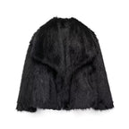 Zara | Faux Fur Jacket | Women's Fluffy Coat | Beige, Grey, Brown, Black