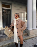 Solveig | Women's Wool Coat | Oversized, Winter | Soft & Relaxed Fit