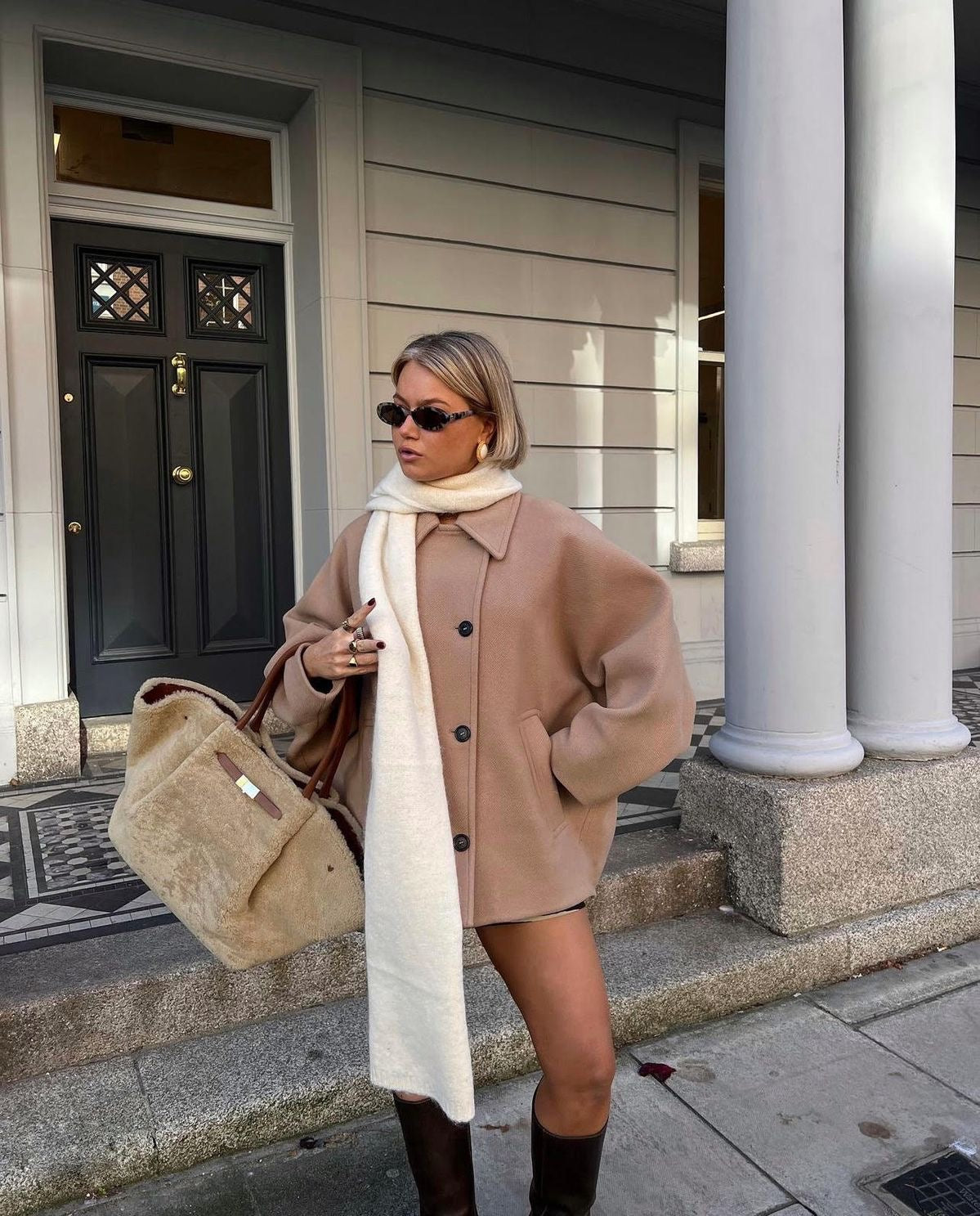 Solveig | Women's Wool Coat | Oversized, Winter | Soft & Relaxed Fit
