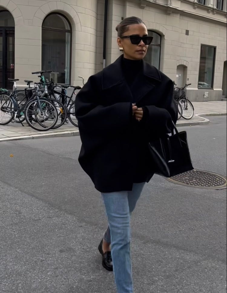 Solveig | Women's Wool Coat | Oversized, Winter | Soft & Relaxed Fit