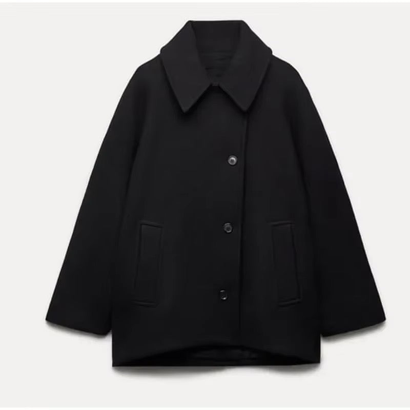 Solveig | Women's Wool Coat | Oversized, Winter | Soft & Relaxed Fit