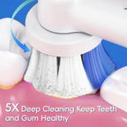 Nova | Electric Toothbrush | 360° Rotating, 70-Day Battery, IPX7 | USB-C