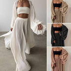 Della | Women's 3-Piece Summer Set | Blazer, Trousers & Top | S–3XL
