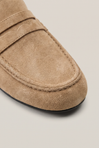 Mens Mule Loafers | Backless Suede Look Slip On Shoes