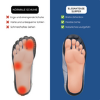 Orthopedic Slippers Women Arch Support Cushioned Rocker Sole