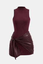 Women's Party Dress | Halter Neck, Mini | Calla