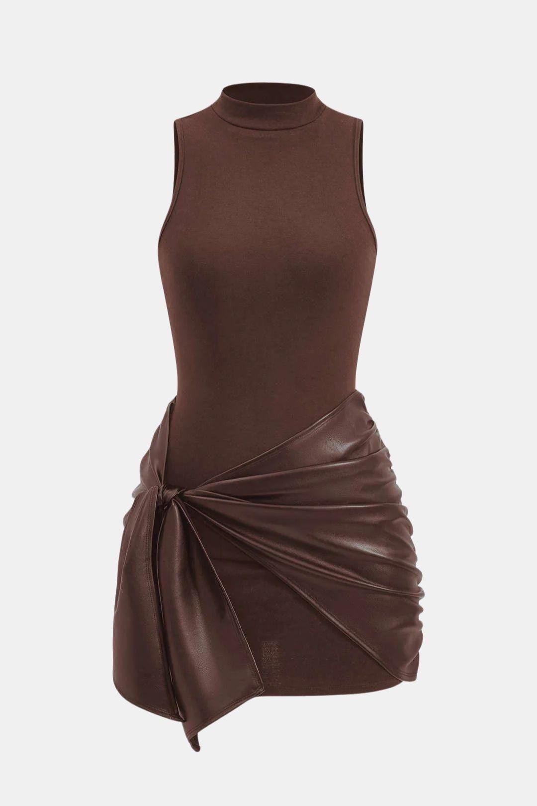 Women's Party Dress | Halter Neck, Mini | Calla