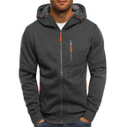 Thalia | Men's Zip-Up Hoodie | Casual, Relaxed Fit | Lightweight