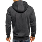Thalia | Men's Zip-Up Hoodie | Casual, Relaxed Fit | Lightweight