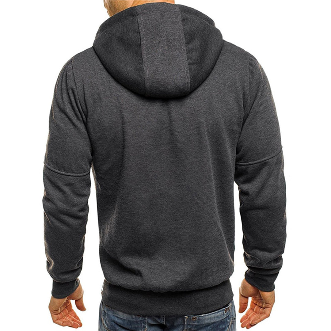 Thalia | Men's Zip-Up Hoodie | Casual, Relaxed Fit | Lightweight