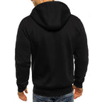 Thalia | Men's Zip-Up Hoodie | Casual, Relaxed Fit | Lightweight