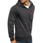 Thalia | Men's Zip-Up Hoodie | Casual, Relaxed Fit | Lightweight