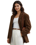 Oversized Blazer Women Relaxed Fit Structured | Wilhelmina