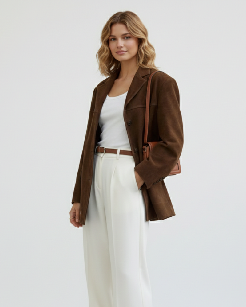 Oversized Blazer Women Relaxed Fit Structured | Wilhelmina