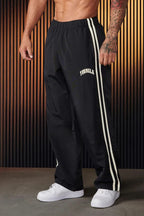 Yvaine | Men's Track Pants | Striped, Elastic Waist | Athletic Fit