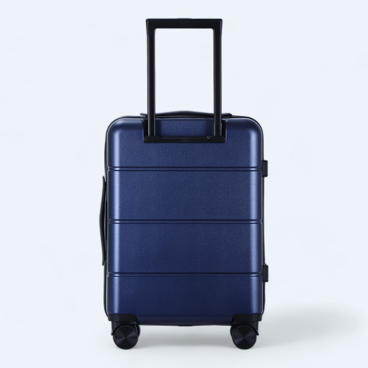 Faye | Hard Shell Luggage Set | 3-Piece, 4-Wheel Spinner | Black & Blue