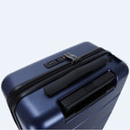 Faye | Hard Shell Luggage Set | 3-Piece, 4-Wheel Spinner | Black & Blue