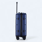 Faye | Hard Shell Luggage Set | 3-Piece, 4-Wheel Spinner | Black & Blue