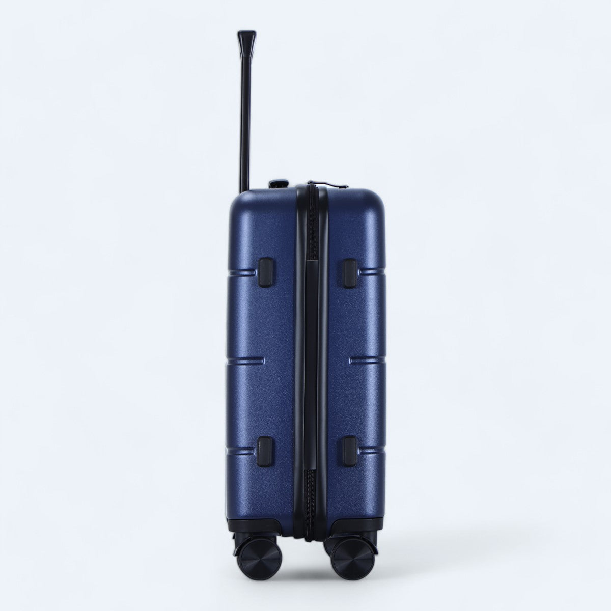 Faye | Hard Shell Luggage Set | 3-Piece, 4-Wheel Spinner | Black & Blue