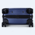 Faye | Hard Shell Luggage Set | 3-Piece, 4-Wheel Spinner | Black & Blue