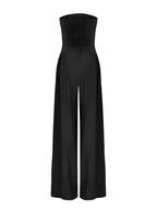 Solene | Women's Jumpsuit | Strapless, Wide Leg | Summer, Elegant
