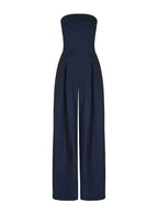 Solene | Women's Jumpsuit | Strapless, Wide Leg | Summer, Elegant