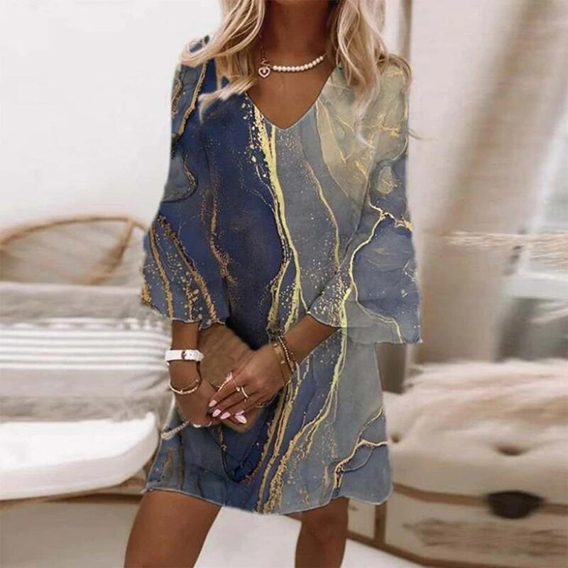 Soraya | Women's Dress | Trendy Print, Flattering Fit | Versatile Style