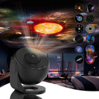 Nora | Star Projector | 360° Rotating Galaxy Night Light | 12 Effects, Timer