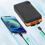 Cosima | Solar Power Bank 25000mAh | 4 Panels, Fast Charge, 3 USB Outputs