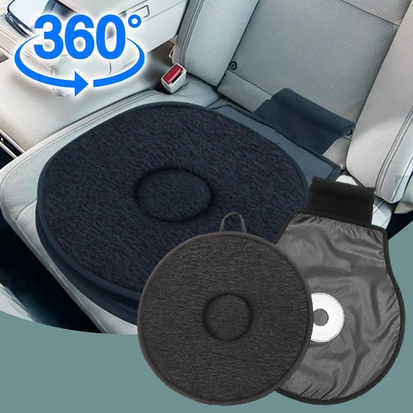 Fleur | Swivel Seat Cushion | 360° Rotating, Non-Slip Base | Mobility Aid