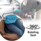 Fleur | Swivel Seat Cushion | 360° Rotating, Non-Slip Base | Mobility Aid