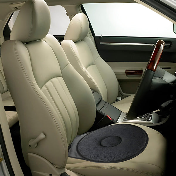 Fleur | Swivel Seat Cushion | 360° Rotating, Non-Slip Base | Mobility Aid