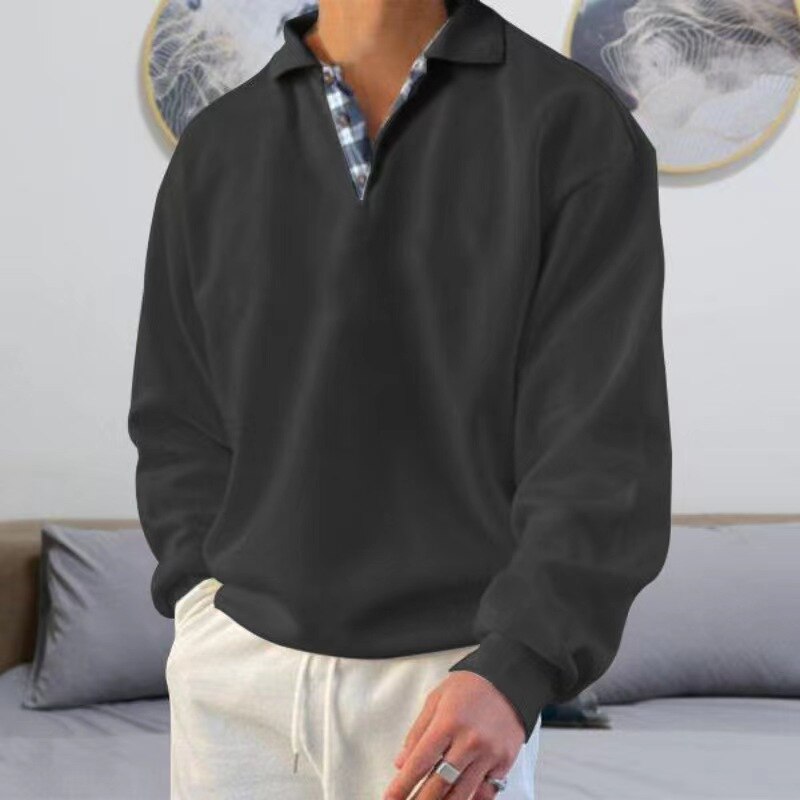 Men Sweater Classic Crewneck