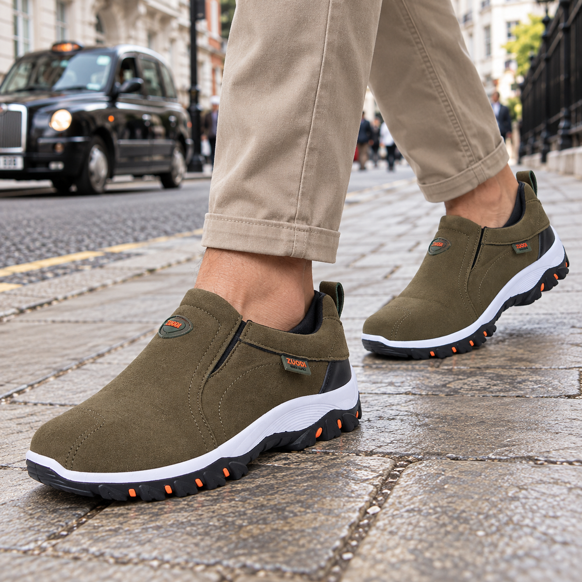 Men's Slip-On Shoes | Cushioned Sole, Breathable | Everyday Comfort