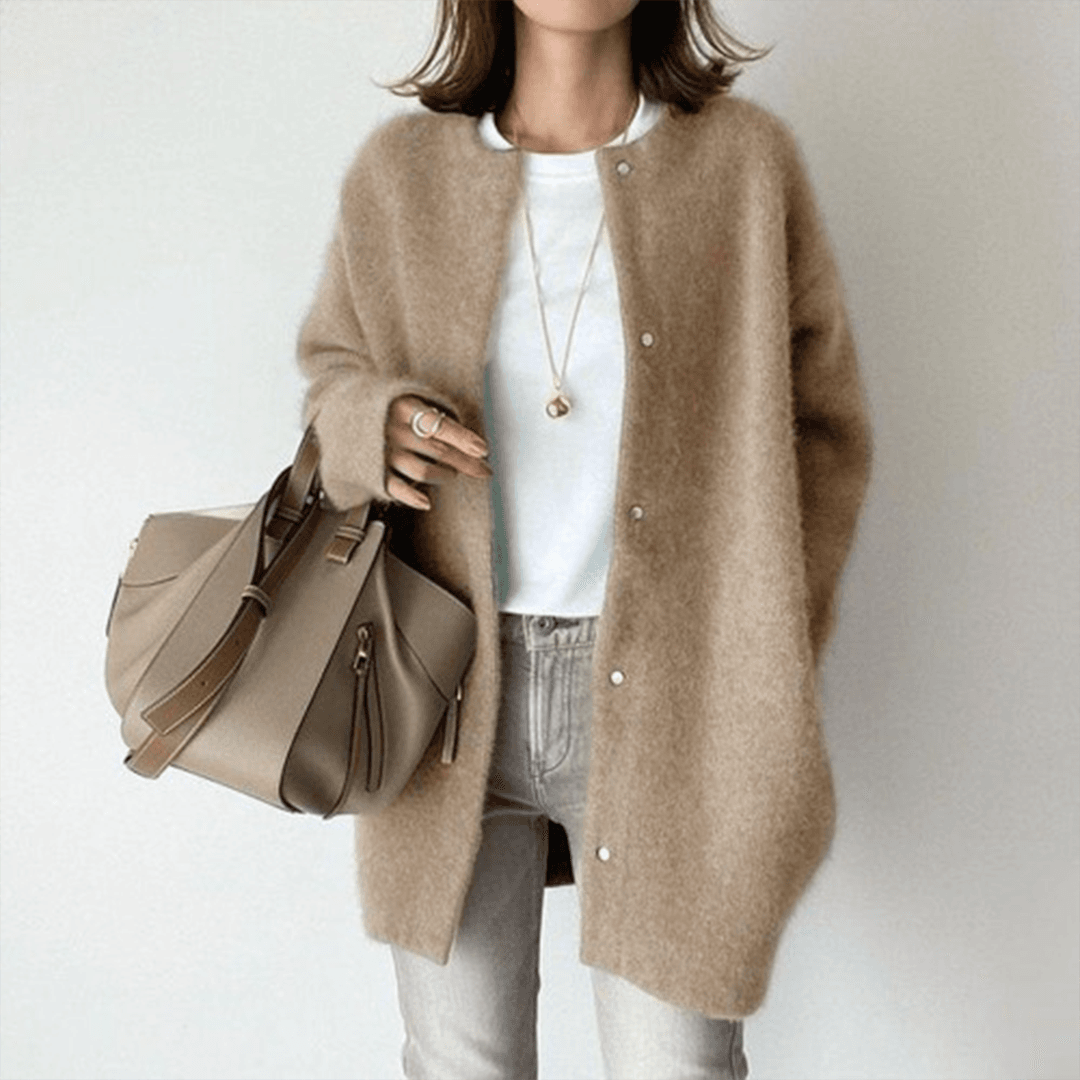 Tamsin | Women's Cardigan | Soft Texture, Multi-Colour | Casual & Formal