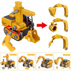 Ottoline | Construction Vehicle Toy Set | Kids STEM, Screwdriver Included | Ages 3+