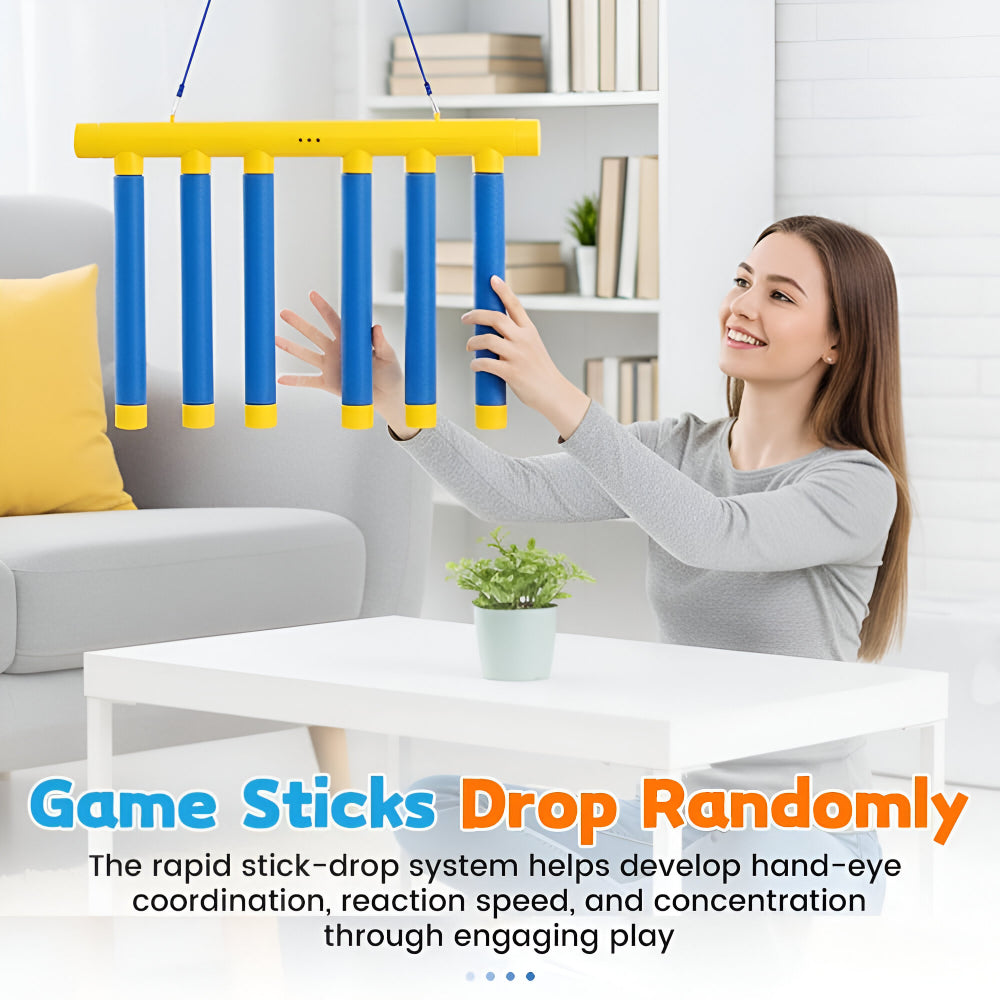 Greta | Kids Reflex Game | Reaction Trainer, Falling Stick | Drop Challenge