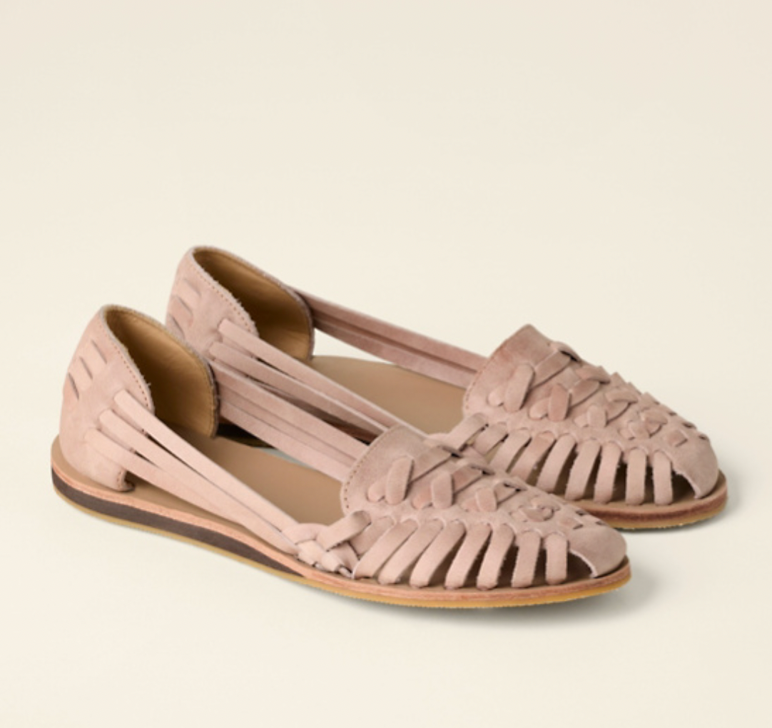 Linnea | Women's Flat Woven Sandals | Slip-On, Summer