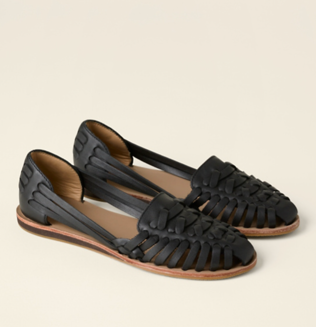 Linnea | Women's Flat Woven Sandals | Slip-On, Summer