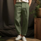 Linnea | Men's Linen Trousers | Loose Fit, Breathable | Casual Comfort