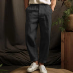 Linnea | Men's Linen Trousers | Loose Fit, Breathable | Casual Comfort