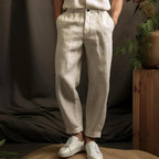 Linnea | Men's Linen Trousers | Loose Fit, Breathable | Casual Comfort