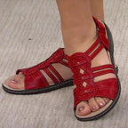 Orthopedic Sandals Women Comfortable Strappy Stable Sole Open Toe