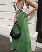 Anouk | Maxi Dress | V-Neck, Bold Contrast | Women's Casual & Evening