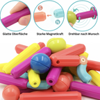 Seraphina | Magnetic Sticks | Kids Creative Building Toy | 36–144 Pieces