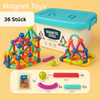 Seraphina | Magnetic Sticks | Kids Creative Building Toy | 36–144 Pieces