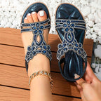 Orthopedic Sandals Women Boho Style Arch Support Open Toe Strappy