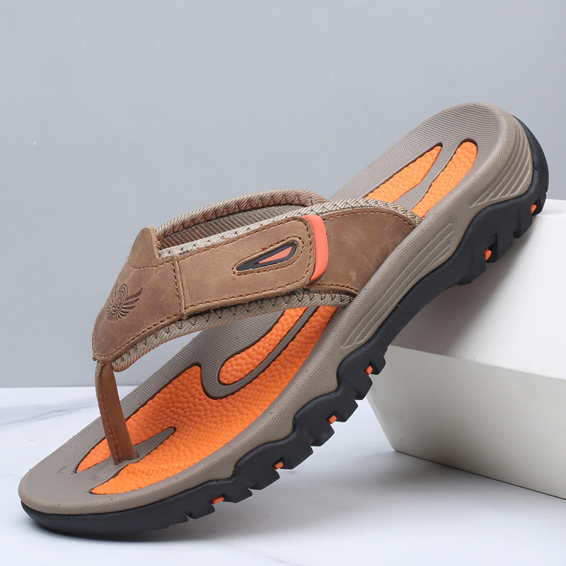 Orthopedic Sandals Men | Ergonomic Cushioned Insole | Flexible Outsole