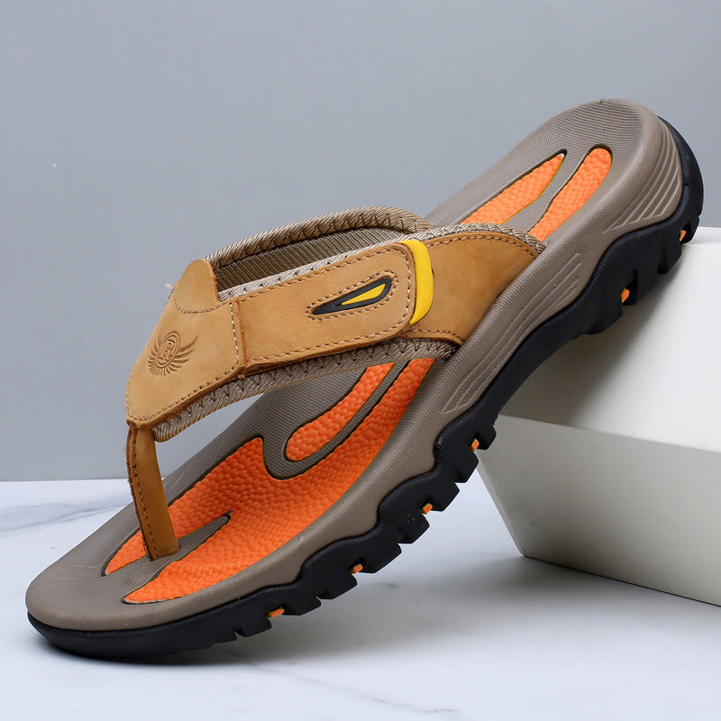 Orthopedic Sandals Men | Ergonomic Cushioned Insole | Flexible Outsole