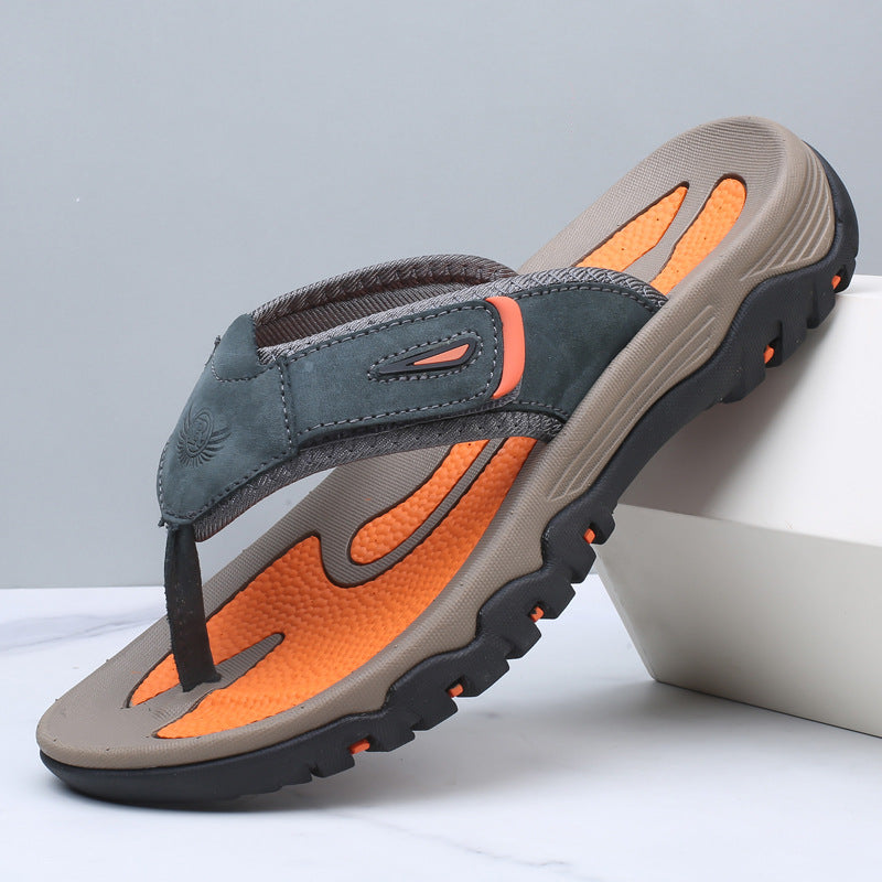 Orthopedic Sandals Men | Ergonomic Cushioned Insole | Flexible Outsole